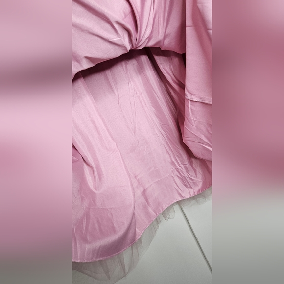 Dusty Pink Tule A-Line Skirt SZ M - Picture 5 of 7